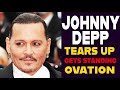 Johnny Depp  got a 7 minutes standing ovation at Cannes