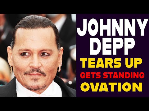 Johnny Depp Got A 7 Minutes Standing Ovation At Cannes