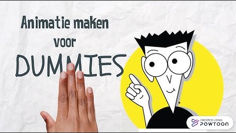 Workshop animatie maken voor dummies via Powtoon