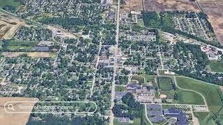 The history of Hebron, Indiana