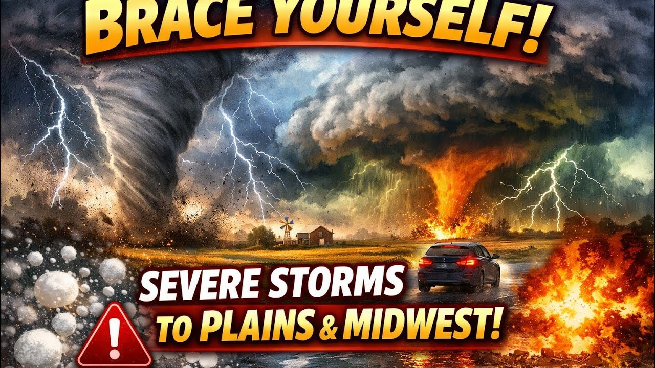 Brace Yourself: Severe Storms to Hit Plains & Midwest! - YouTube