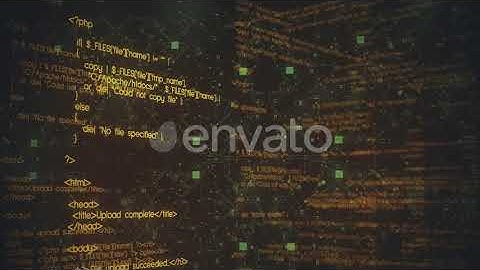 Php Code 4k | Motion Graphics - Envato elements