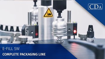 E-Fill SW - Complete packaging line - Auto or semi-auto mode - CDA USA
