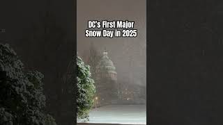 A Stunning Capture Of Dc Turning Into A Winter Wonderland