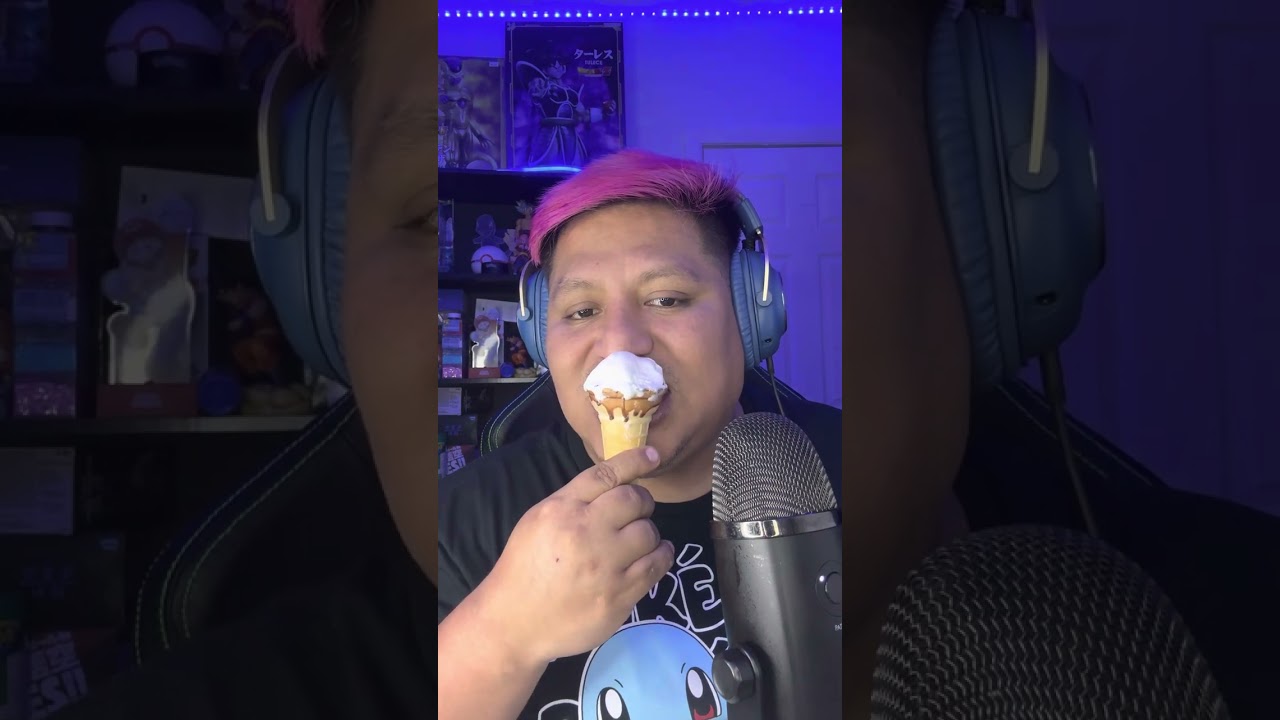 ASMR MUKBANG - a Osito.Peru de le chorrea el helado? 😱