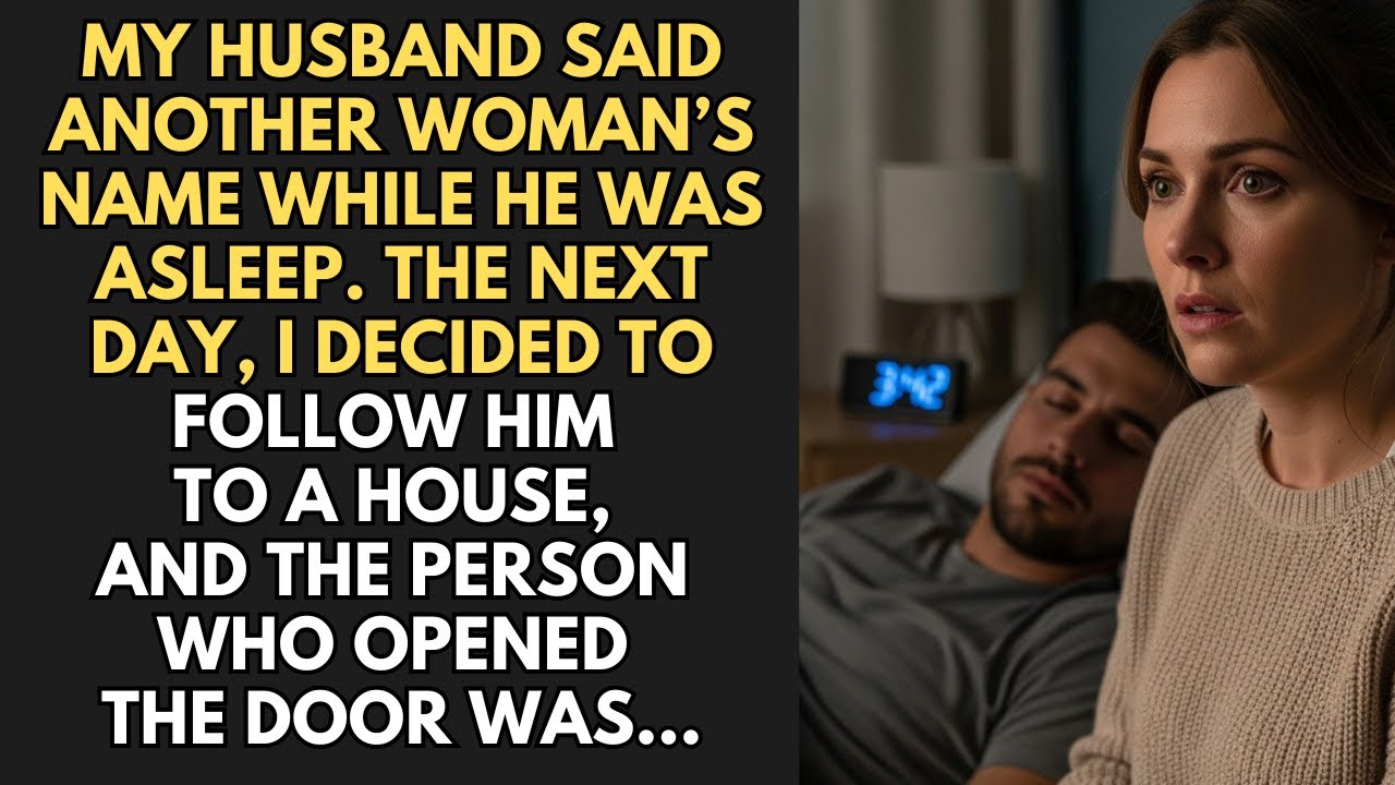 My Husband Said Another Woman’s Name While He Was Asleep. The Next Day, I Decided To Follow Him...