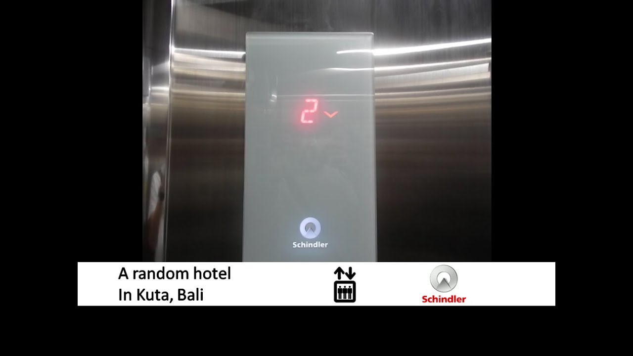 Brand New Schindler 3300 AP Elevator at Grand Barong Hotel, Bali