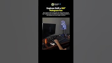 360° Hologram Fan That Can Projects Designs In 3D 🤯