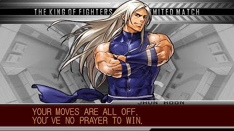 KOF 2002 Unlimited Match - Jhun Combos