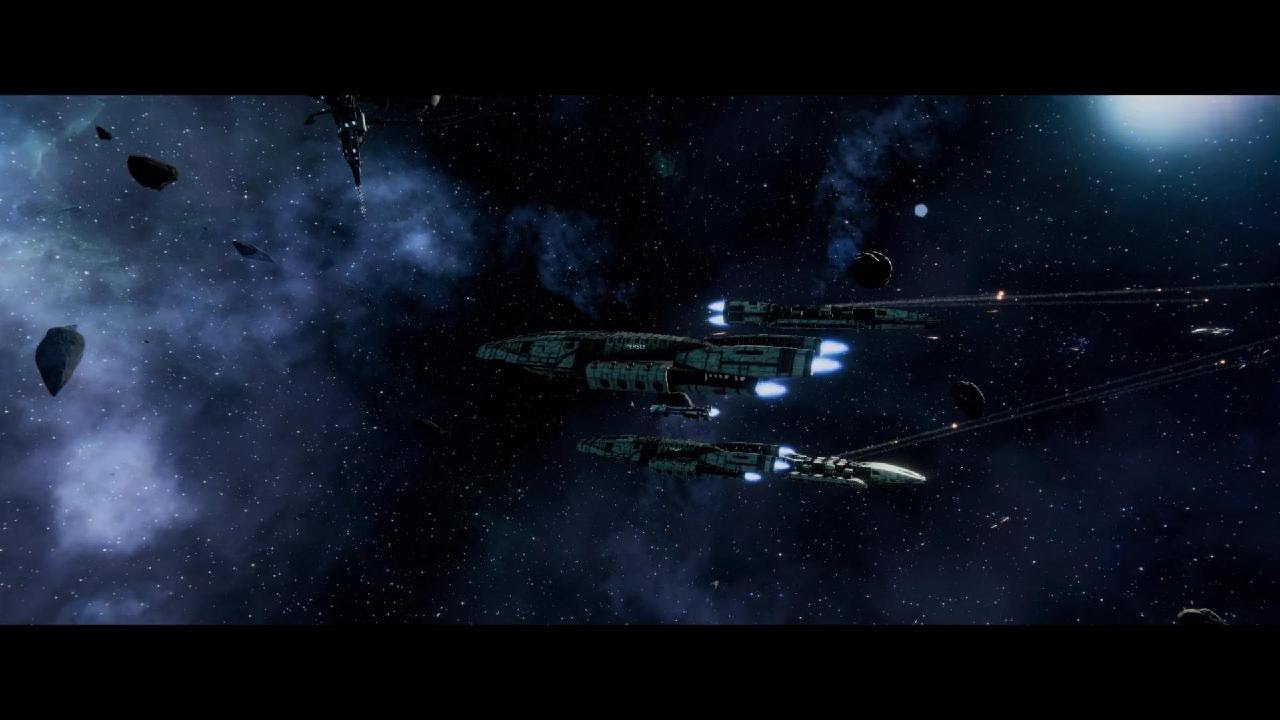 BATTLESTAR GALACTICA Colonial Forces Engage Rebels Protecting Civilian Scientist