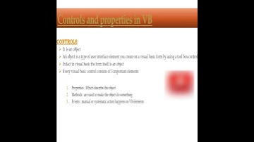 Controls & Properties in Visual basic| Visual basic tutorial for beginners 2022 #shorts