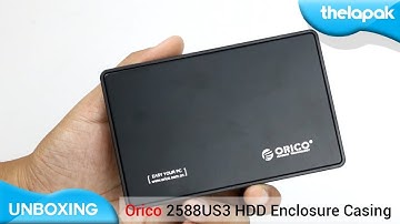 Mở hộp đánh giá hộp đựng ổ cứng HDD BOX Orico 2588US3