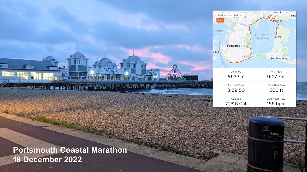 Portsmouth Coastal Marathon 2022