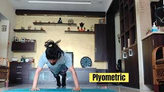 PLANK JACKS Advanced Version - Power and Plyometric