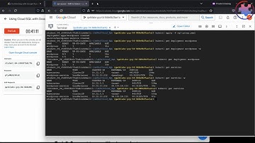 Using Cloud SQL with Google Kubernetes Engine (Qwiklabs Walkthrough)