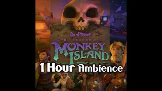 1 Hour Monkey Island Title Menu Music |  Sea of Thieves Monkey Island OST