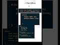 checkbox✅ using htmlcss#codingtips #python #bignerstutorial #foryou #programming