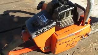 Etowah Chainsaw Museum. Saw No.2. Echo 60S Super Cs60S