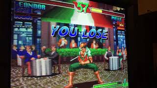 Player Profile Neo Geo AES Breakers / short présentation & animations