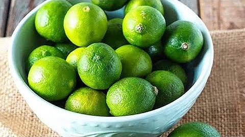 The difference between limes and key limes (and how to pick out good ones!) 💚🤗💚