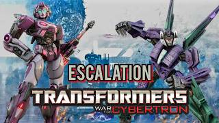 MY FIANCES FIRST TIME TRYING TRANSFORMERS ESCALATION!!
