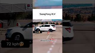 Ssang Yong Xlv Drivencrash