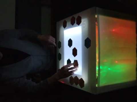 LOOPLEX tangible user interface using Ableton Live, MaxMSP, reacTIVision, Arduino