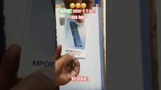 Mprot mino~C 3 port Usb hub #aazadtechnology #smartphone #portablesolderingiron #repair