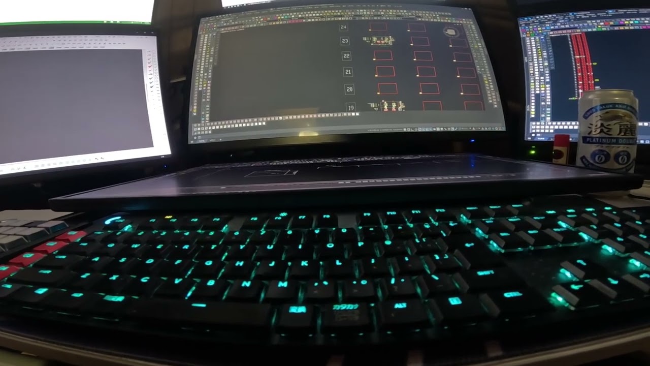 CAD 7画面を語る酔っぱらい！！