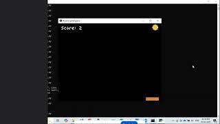 bouncing ball(90's kid game) using python pyxel #pythonprogramming #games