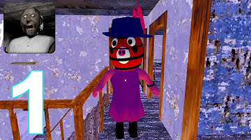 Piggy Book 2 Granny Gameplay Walkthrough Part 1 (IOS/Android)