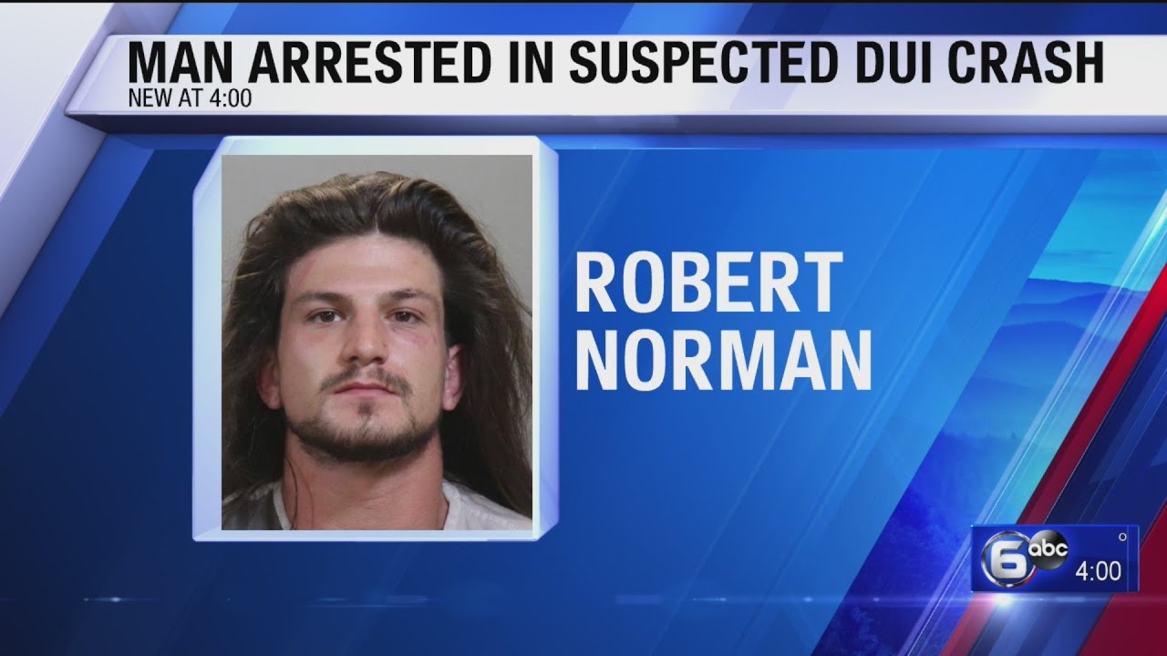 Man arrested in suspected DUI crash - YouTube
