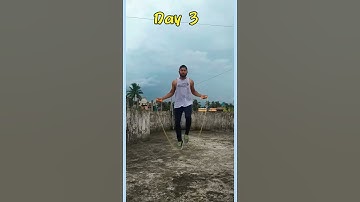 Basice Jump Rope | High knees | Day 3 #shorts #viral #shortvideo #trending