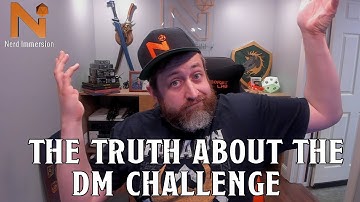 The Dungeon Master Challenge-Watch Before You Enter | Nerd Immersion
