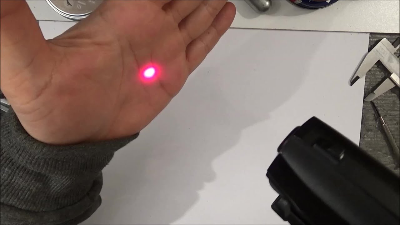 Crosman Laser sight test review shooting in dc