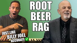 Learn To Play Piano | Root Beer Rag - Billy Joel |&nbsp;Accurate Lesson | Easy Tutorial
