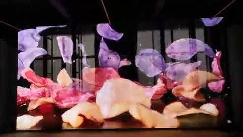 P16 transparent outdoor advertising led display screen