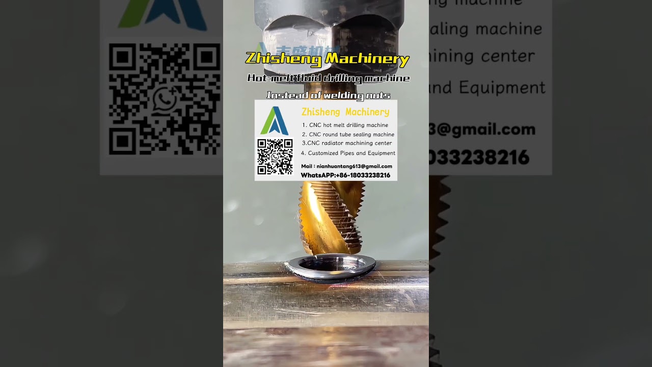 Steel pipe threaded hole processing equipment 