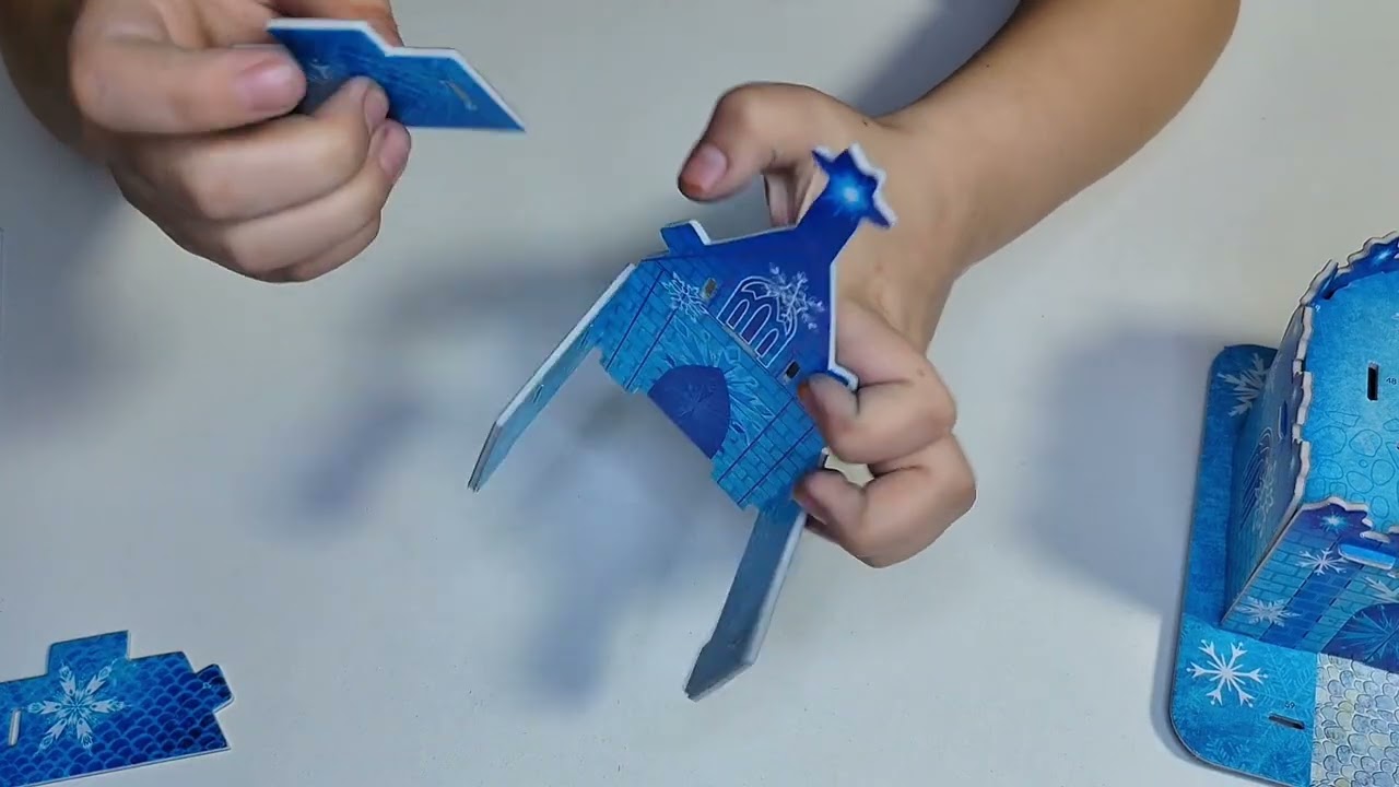 “The little blue house in the world of colors.”