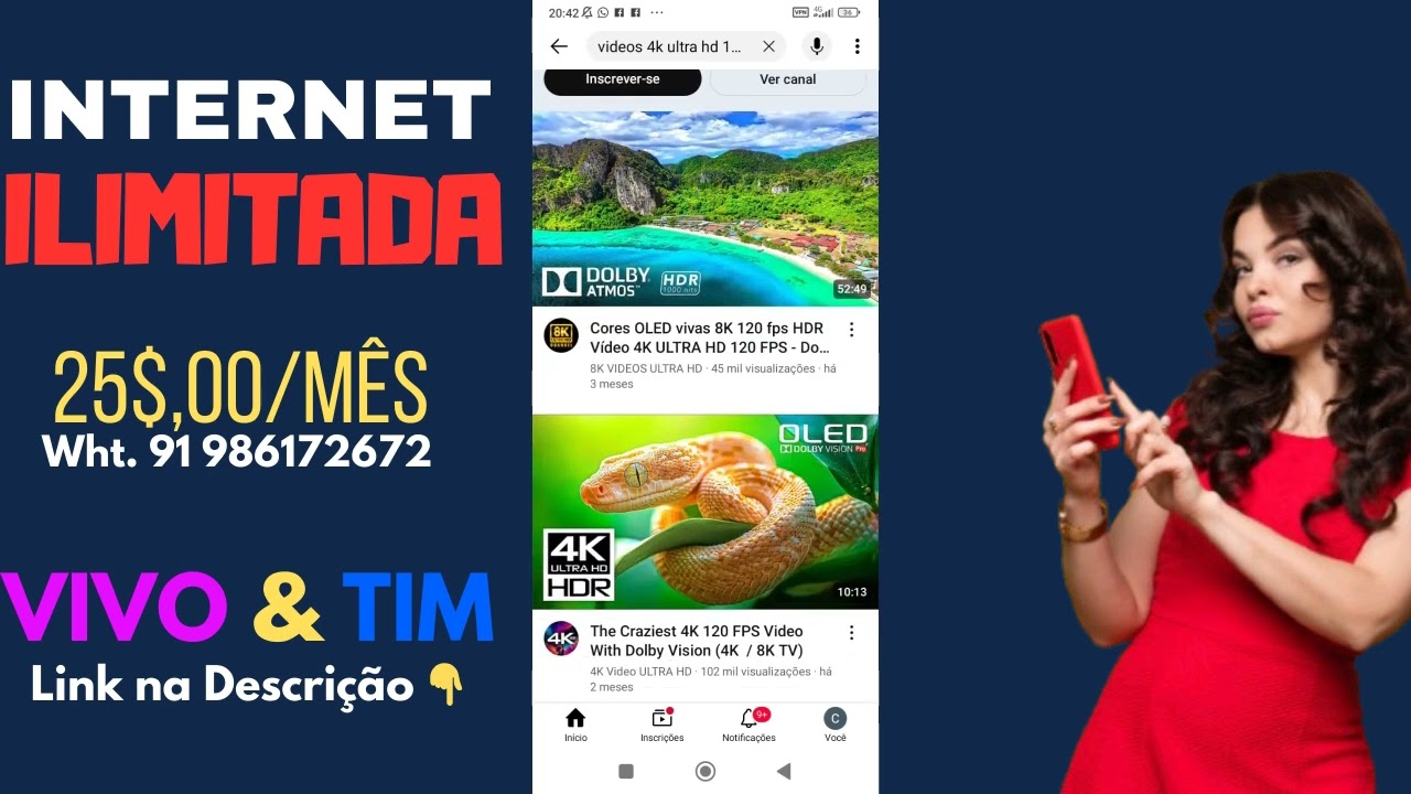 🔥A melhor internet ilimitada 2025: VPN ilimitada vivo e Tim 