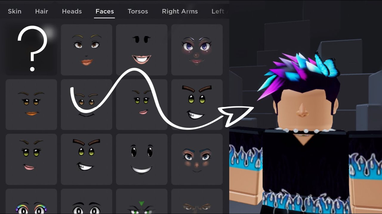 faceless roblox face faceless roblox face