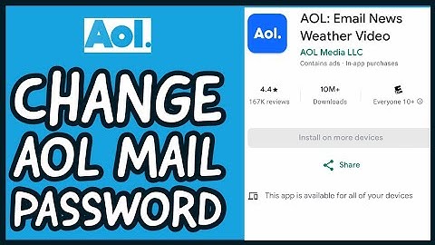 How to Change Your Password on AOL Mail? Update Password on AOL Mail 2024