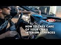 How to clean car interior  inside of car  black magic interior multisurface detailer