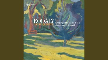 Kodály: String Quartet No. 1, Op. 2: III. Presto