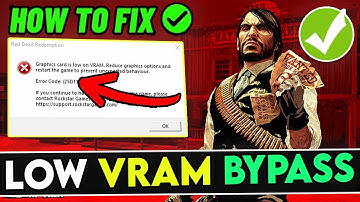 Fix Rdr 1 on Low End PC | NO Graphics Card | i3-intel hd 520 Errors | Fix Rdr 1 Low VRAM Bypass
