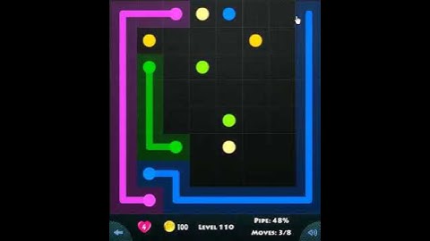 FLOW GAME ON FACEBOOK - LEVEL 110 BEGINNERS PACK