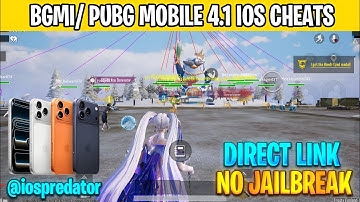 BGMI/ PUBG MOBILE 4.1 SAFE HACK CHEAT MOD MENU | BGMI SAFE NON JAILBREAK IPHONE CHEAT - IPHONE IPAD