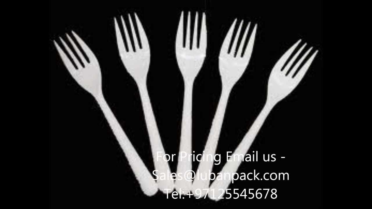 Plastic Cutlery, Plastic Spoon, Platic Knife, Plastic Fork - Luban Pack