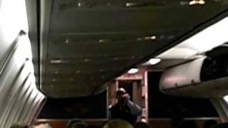 Southwest Flight Attendant Rapping... Flight 90 from Las Vegas to SFO