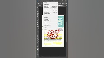 remove red stamp mark with #photoshop #shorts #ytshorts
